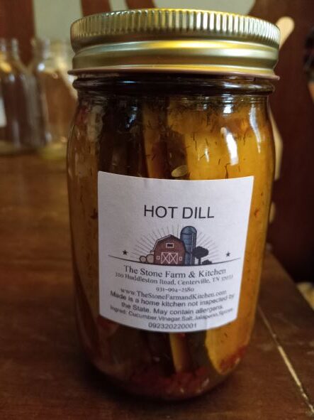 Hot Dill Slices