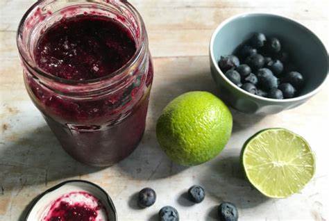 Blueberry Lime Jam